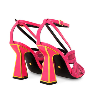 CRISSY LUMINOUS PINK SANDALS