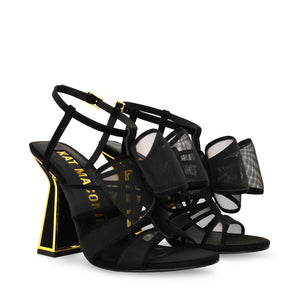 DIDI BLACK / GOLD SANDALS