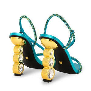 KABITA BLUE ZIRCON SANDALS