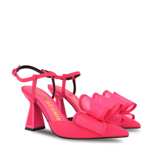 STORMI LUMINOUS PINK PUMPS