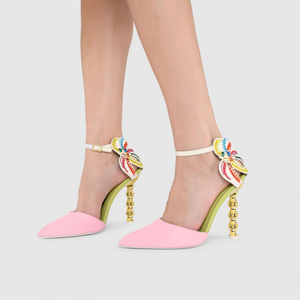 EZILI COCONUT CREAM / CHEEKY PINK PUMPS